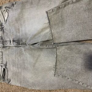 Gray Distressed Jeans